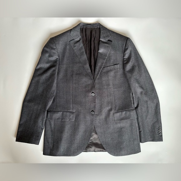 100% Wool Italian Suit / Giorgio Andreani - Picture 5 of 9